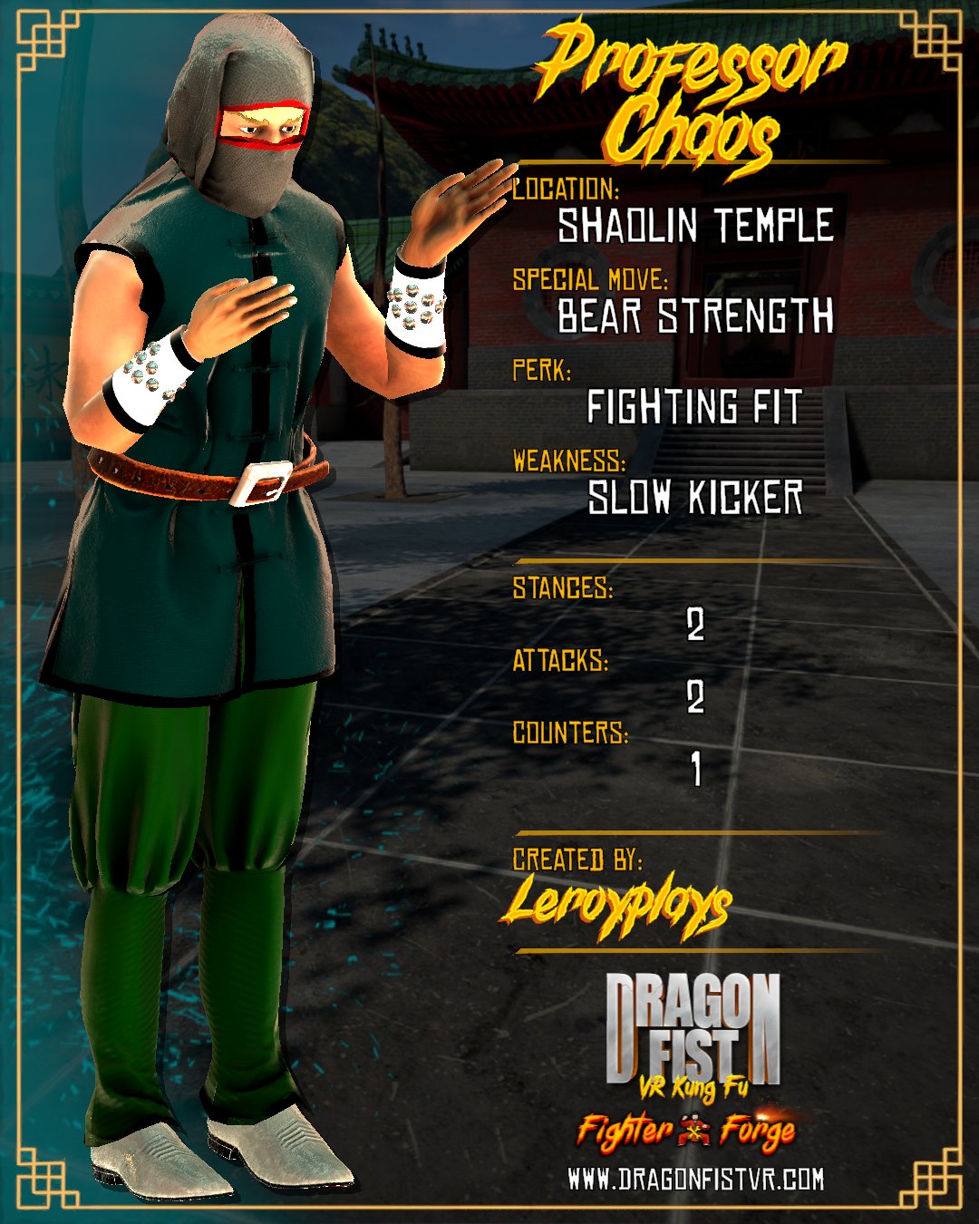 Professor Chaos - Created By: Leroyplays